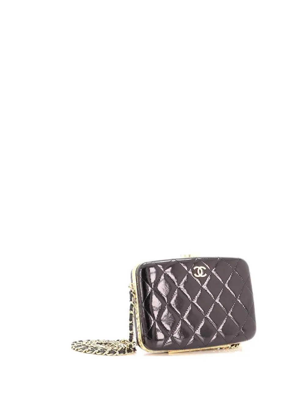 Chanel Framed Box Clutch With Chain #321057C31B
